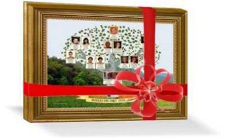 árbol genealógico para regalo